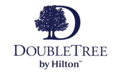 DoubleTree by Hilton logo - Aloha Creative photo booth partner for hotel and corporate events